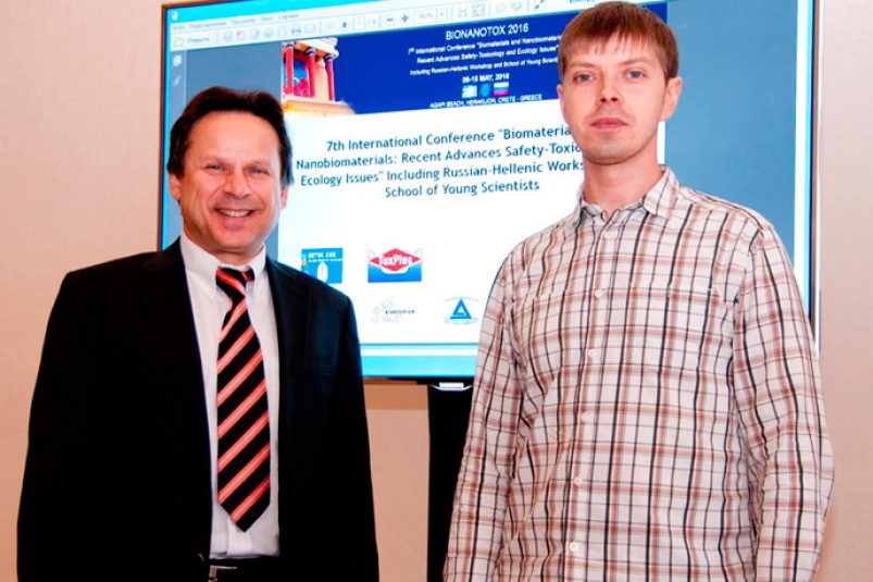 Конгресс Европейского общества токсикологов Eurotox-2016. Фото: пресс-служба ДВФУ tsatsakis kiril