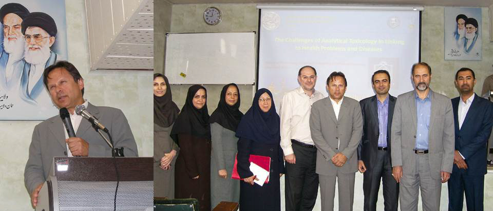 Professor Tsatsakis’s speech at the school of the pharmacy, Mashhad University of Medical Sciences, Maschhad, Iranh