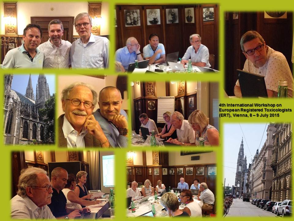 4th International Workshop on European Registered Toxicologists (ERT), Vienna, 8 – 9 July 2015