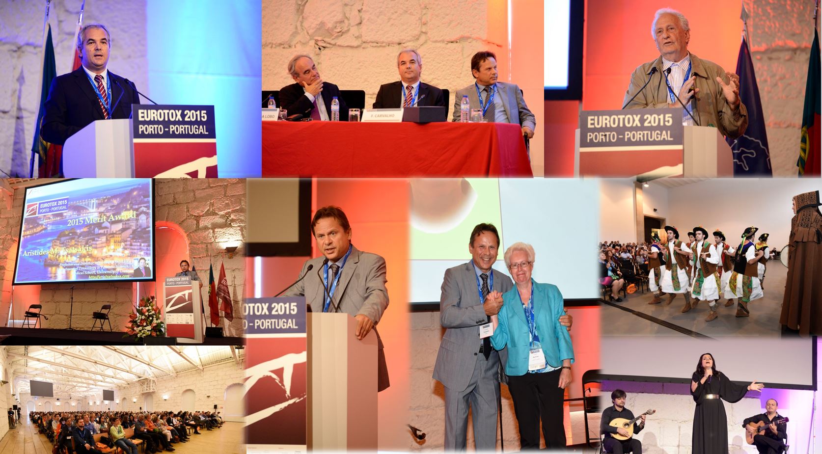 Opening ceremony, 51st Congress of the European Societies of Toxicology, Bridging Sciences for Safety, 13th September 2015 Archive Hall, Alfândega International Congress Center Porto