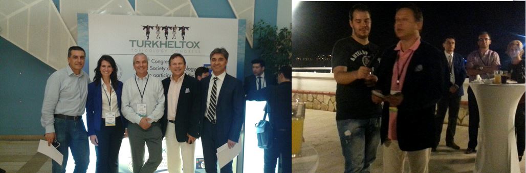 Wellcome address for the opening ceremony with the organisers of Turkheltox in Cesme Turkey held on 21 October 2015