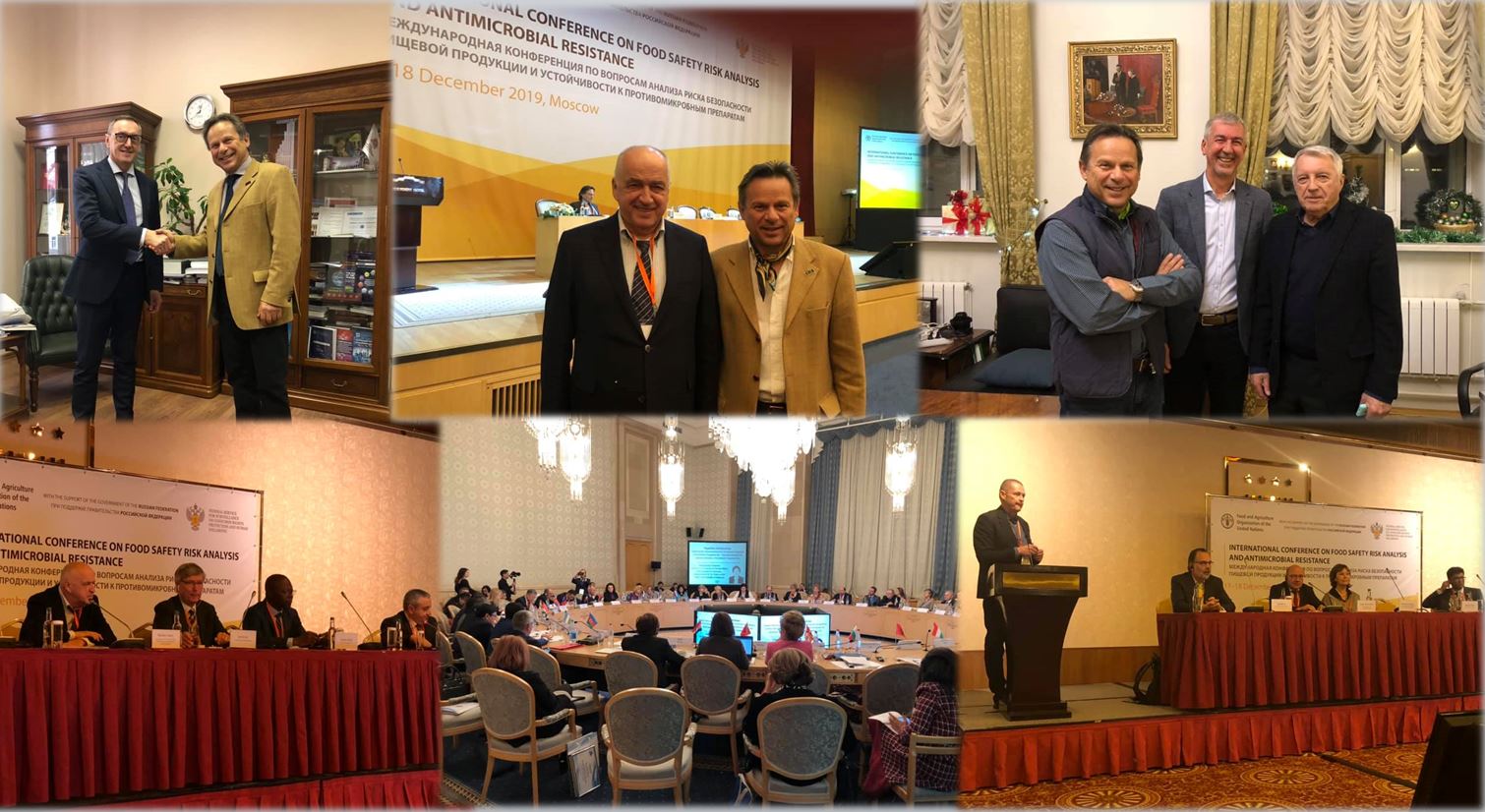 International Conference of Food Safety Risk Analysis and Antimicrobial Resistance, 17-18 December, 2019, Moscow, Russia