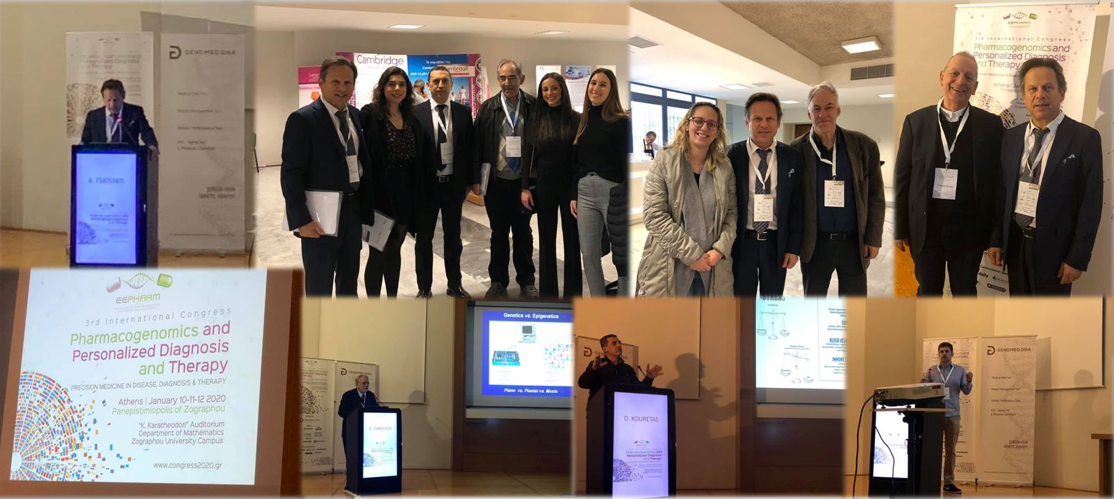 3rd Interantional Congress, Pharmacogenomics and Personalized Diagnosis and Therapy, 10-12 January 2020, Athens, Greece